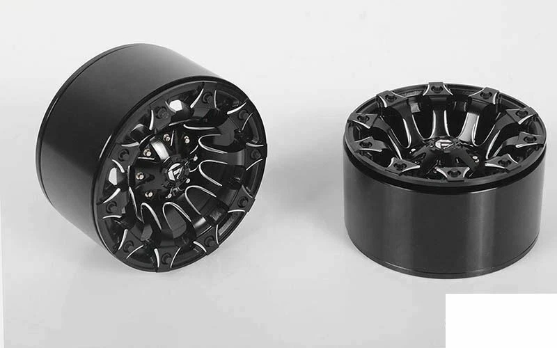 RC4WD Fuel Offroad Battle Axe 2.2" Beadlock Wheels Z-W0253 Axial Bomber - Image 1 of 4