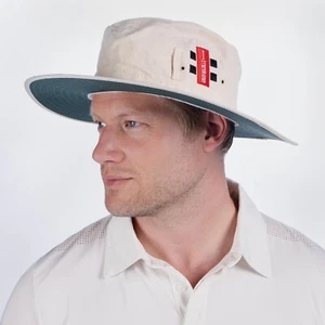 Gray Nicolls Cricket Wide Brim Cream Sun Hat - Free P&P - Picture 1 of 1