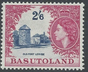 BASUTOLAND 1954-58 SG51 - 2s.6d. OLD FORT, LERIBE - MNH - CV £30 - Picture 1 of 1
