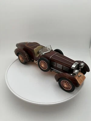 Franklin Mint 1924 Hispano-Suiza Tulipwood Wood & Copper 1:24 Diecast - Image 1 of 4