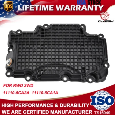 RWD Lower Engine Oil Pan For 2016-2022 NISSAN INFINITI Q50 Q60 3.0T 11110-5CA2A - Imagem 1 de 4