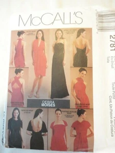 Vintage 2000 Sewing Pattern Wrap Dress Size 4-6 Uncut - Picture 1 of 2