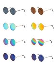 John Lennon Style Round Style Hippie 50s 60s Sunglasses  Retro Festival Party UK