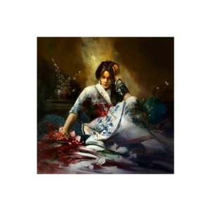 Stampa su Tela su Carta Poster o Quadro Di Scenza Ron China American Girl - Bild 1 von 2