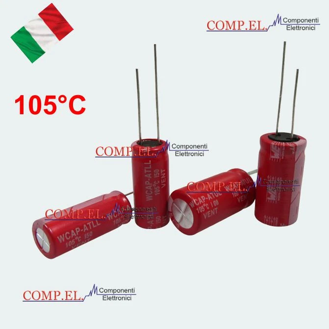 2 pezzi CONDENSATORI ELETTROLITICI 68uF 63V 8x11mm 105°c RIPPLE 155mA WURTH - Immagine 1 di 1