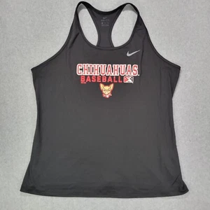 Nike Womens 2XL El Paso Chihuahuas Tank Top Black MiLB San Diego - Picture 1 of 9