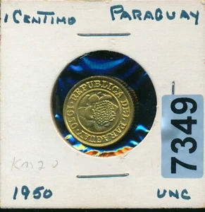 PARAGUAY -1 CENTIME 1950 BU - #7349 - Picture 1 of 2