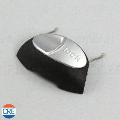 Tasto Blocco Argento Originale Rasoio Elettrico Serie 7 Pulsonic BRAUN- 81347224 - Immagine 1 di 2