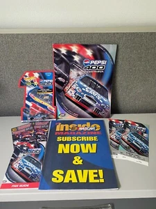 Pepsi 400 at Daytona NASCAR 2000 Race Program Winston Cup con auto Hot Wheels - Imagen 1 de 5