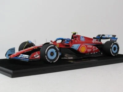 Looksmart Ferrari SF-24 #55 Carlos Sainz Jr 5th Miami GP 2024 1/18 LS18F1056 - Immagine 1 di 4