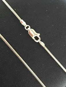 COLLAR SERPENTINA ORO 9ct 375 milor diseñador excelente estado limpio 20" - Imagen 1 de 8