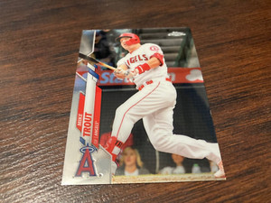 Mike Trout 2020 Topps Chrome Anaheim Angels HOFer Baseball Card #1 -$weet-