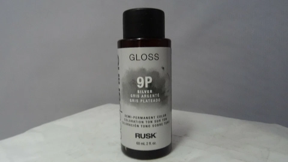 Rusk Deep Shine 9P plata color semipermanente 2 fl oz ¡NUEVO! Foto 1 de 1