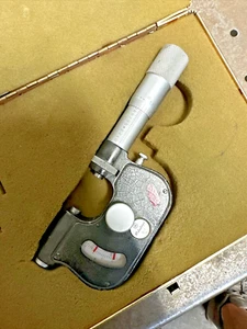 Mitutoyo 0-1” .0001” Indicating Micrometer Comparator Machinist Tool Maker Inspe - Picture 1 of 12