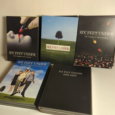 Six Feet Under Complete Series DVD Lot Season 1 2 3 4 & 5 HBO Video Boxed Sets - Image 1 of 4