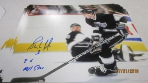 Bernie Nicholls Los Angeles Kings Signed 8x10 Photo COA Inscription 2 - Picture 1 of 1