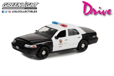 Greenlight Collectibles Drive 2001 福特洛杉矶警察局皇冠维多利亚警察拦截器 — 第 1/2 张图片