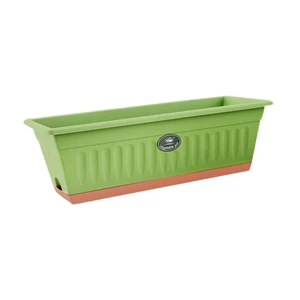 Flower Window Box Vegetable Planter Windowsill Planter 50x19x16cm with Drainage - Picture 1 of 21