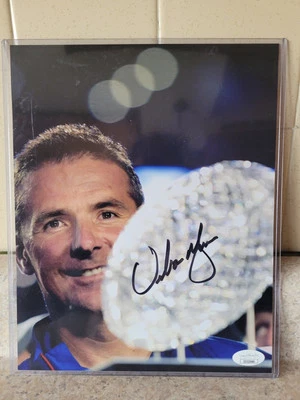 Urban Meyer Signed 8 x 10 Photo JSA Authenticated! - Image 1 of 3