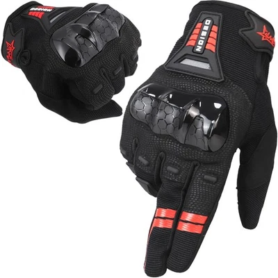 Racing Motorcycle Gloves Full Finger Touchscreen Motorbike Gloves for Men Women - Image 1 of 4
