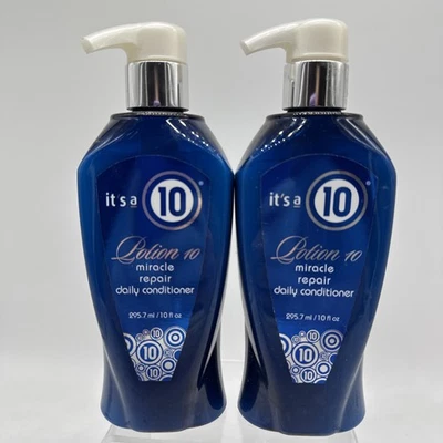 (2) It's A 10 Miracle Potion 10 Miracle Repair Condition Volume Shine 10oz Pump - Image 1 of 4
