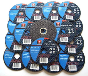 20 RUEDAS DE CORTE 4-1/2" PARA AMOLADORAS ANGULARES DEWALT 11024A - Imagen 1 de 2