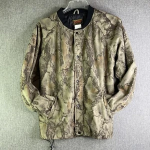 Vintage Stearns Camo Jacke Dry Wear gesteppt Herren M. Druckknopf Bomber MS62 - Bild 1 von 10