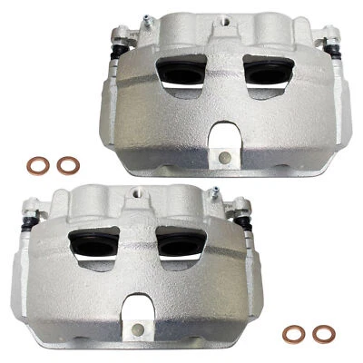 Pinza de freno delantera izquierda y derecha con soporte Ford E-150 E-250 E-350 Super Duty Foto 1 de 4