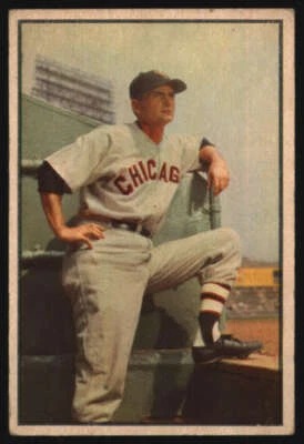 1953 Bowman Color #39 Paul Richards VG/VGEX White Sox MG 576024 - Image 1 of 2