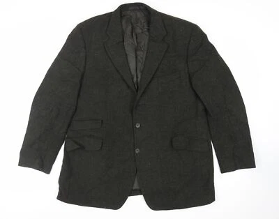 Marks and Spencer Mens Green Jacket Blazer Size 46 Button - Image 1 of 4