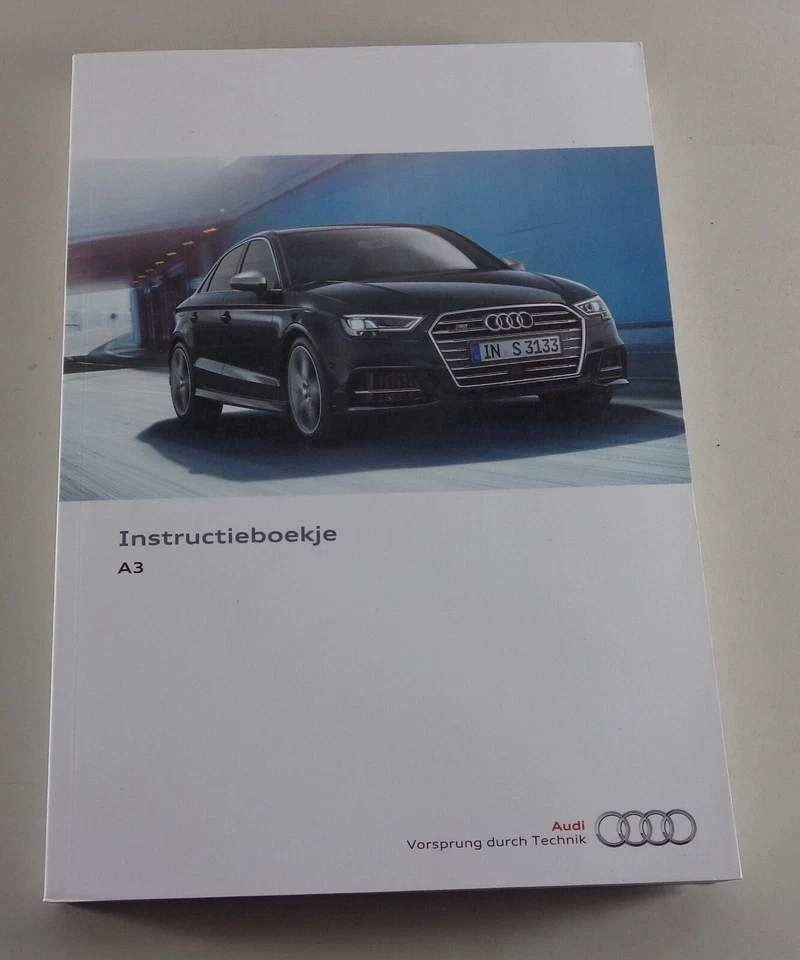 Manual De Instrucciones Audi A3 / S3 / Sportback Tipo 8V De 11/2016 - Imagen 1 de 1