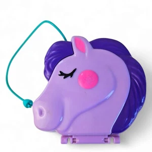 Polly Pocket Jumpin Style Pony Compact Without Dolls - Purple 2020 GTN14 - Bild 1 von 3