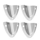 4 PCS Stainless Steel Caravan Vent Boat Marine Clam Shell Vent