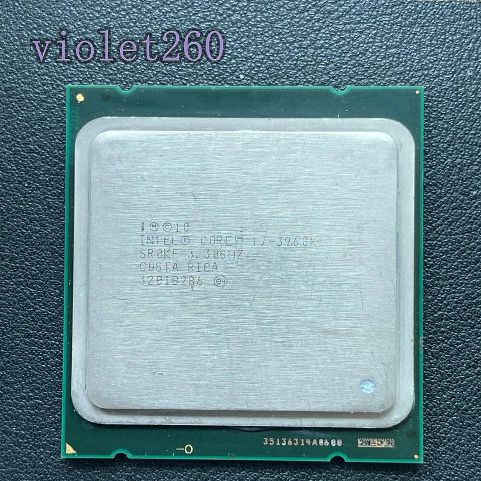Intel Core I7-3960X SR0KF 3.3GHz 15Mb 5GT/s LGA2011 CPU Processor - Image 1 of 1
