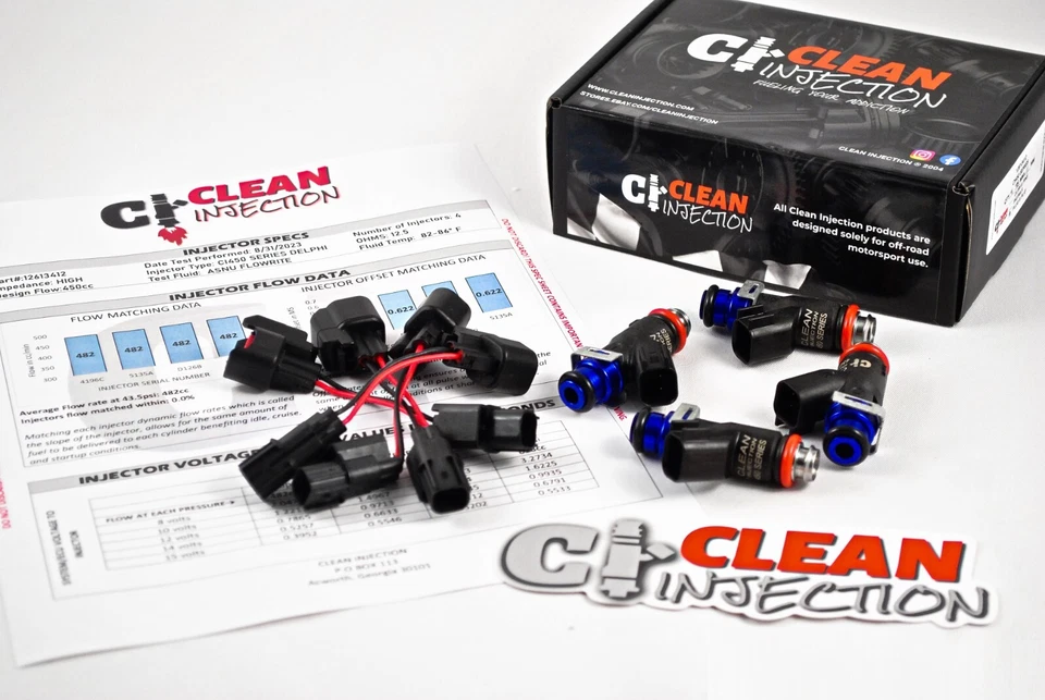 Accord TSX K24 RDX 450cc Fuel Injectors adapters honda acura K series SI k24z3 - Изображение 1 из 1