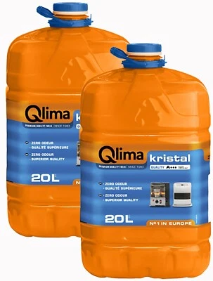 Petroleum Qlima Kristal 2x20L Schwefelarm Geruchsarm Petroleumofen Heizung