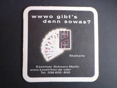 Bierdeckel/Köstritzer Brauerei/Bad Köstritz  BF0257 - Bild 1 von 2