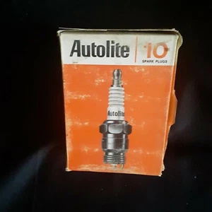 Autolite 10pk #687 Spark Plugs-NOS - Picture 1 of 2