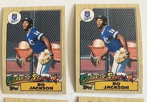 1987 Topps #70 Bo Jackson tarjeta de béisbol novato n.o Mt Royals - Imagen 1 de 3