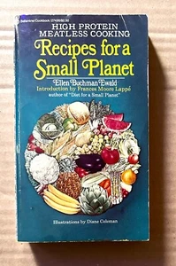 Recipes for a Small Planet : Ellen Buchman Ewald : 1978 Mass Market Paperback VG - Picture 1 of 6