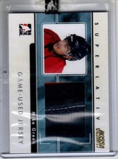 2009-10 ITG Superlative Game Used Jerseys Silver #GUJ56 Mike Green 1/1 *#/30