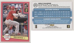 2016 Panini Donruss 1982 Design Pink Border Kole Calhoun #D82-36