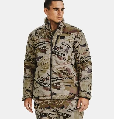 Under Armour Timber Hunting Jacket Ridge Reaper Barren Camo Extreme Season Sz M - Image 1 of 4