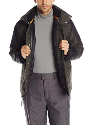 NWT IZOD Men's 3-in-1 Convertible Systems Jacket with Puffer Liner $300 N28 - Image 1 of 4