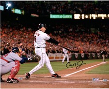 Cal Ripken Jr. Baltimore Orioles Signed 16x20 Hitting Photo