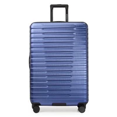 U.S. Traveler Boren 30" Large Check Hardside Spinner Luggage - Navy - Image 1 of 4