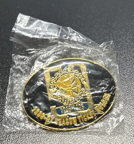 1996 NBA GOLDEN STATE WARRIORS SEASON TICKET HOLDERS PIN - 50th Anniversary Cover