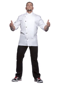 Karlowsky Kochjacke ROCK CHEF® weiß Gr. 60 100 % Baumwolle einreihig - Bild 1 von 4
