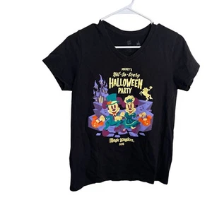 Disney Mickey's Not So Scary Halloween Party Shirt Boy's Small Black MK 2015 - Picture 1 of 7