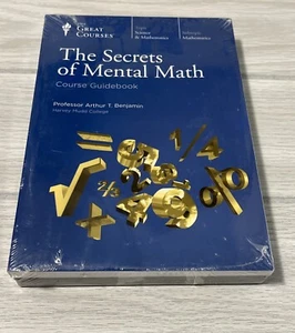The Secrets of Mental Math (DVD Set & Guidebook) The Great Courses New/Sealed - Picture 1 of 3